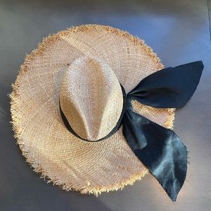 Michael Stars Raw Edge Straw Hat